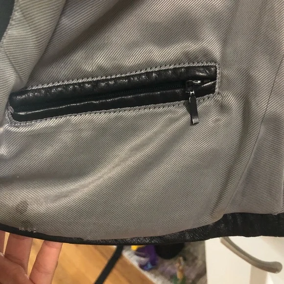 Vintage Wilsons Leather Black Jacket - Picture 7 of 13